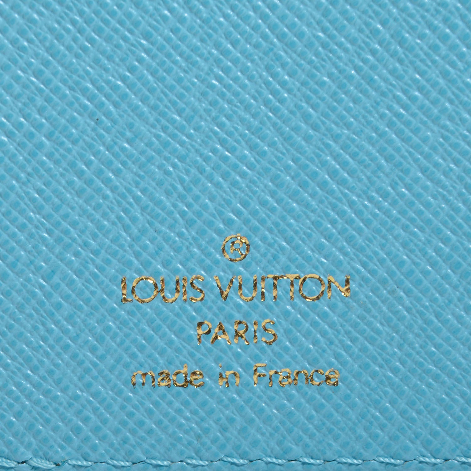 Louis Vuitton Vachetta Groom Key Ring Bag Charm Blue 5 of 6