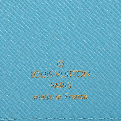 Louis Vuitton Vachetta Groom Key Ring Bag Charm Blue 5 of 6