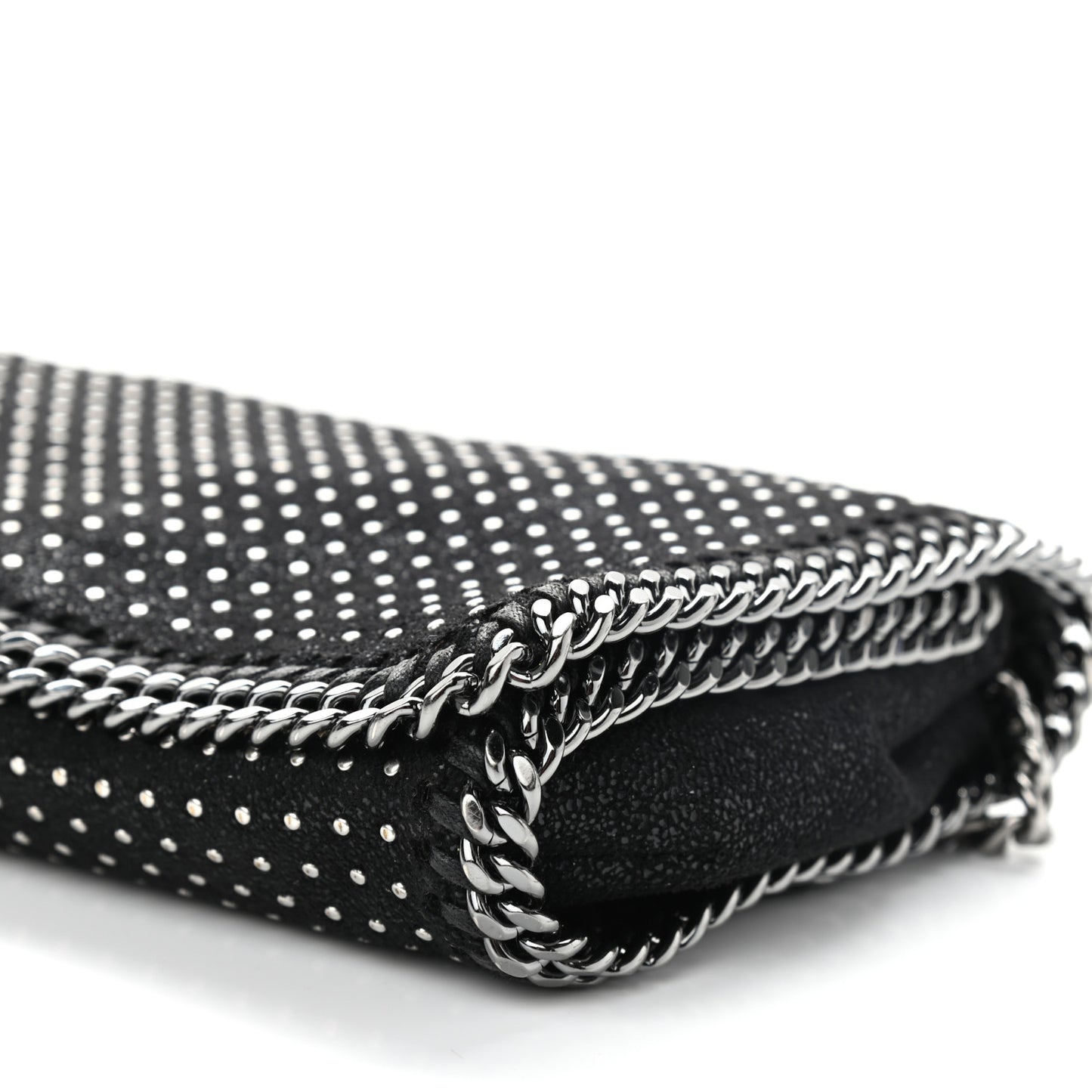 Shaggy Deer Studded Falabella Crossbody Black