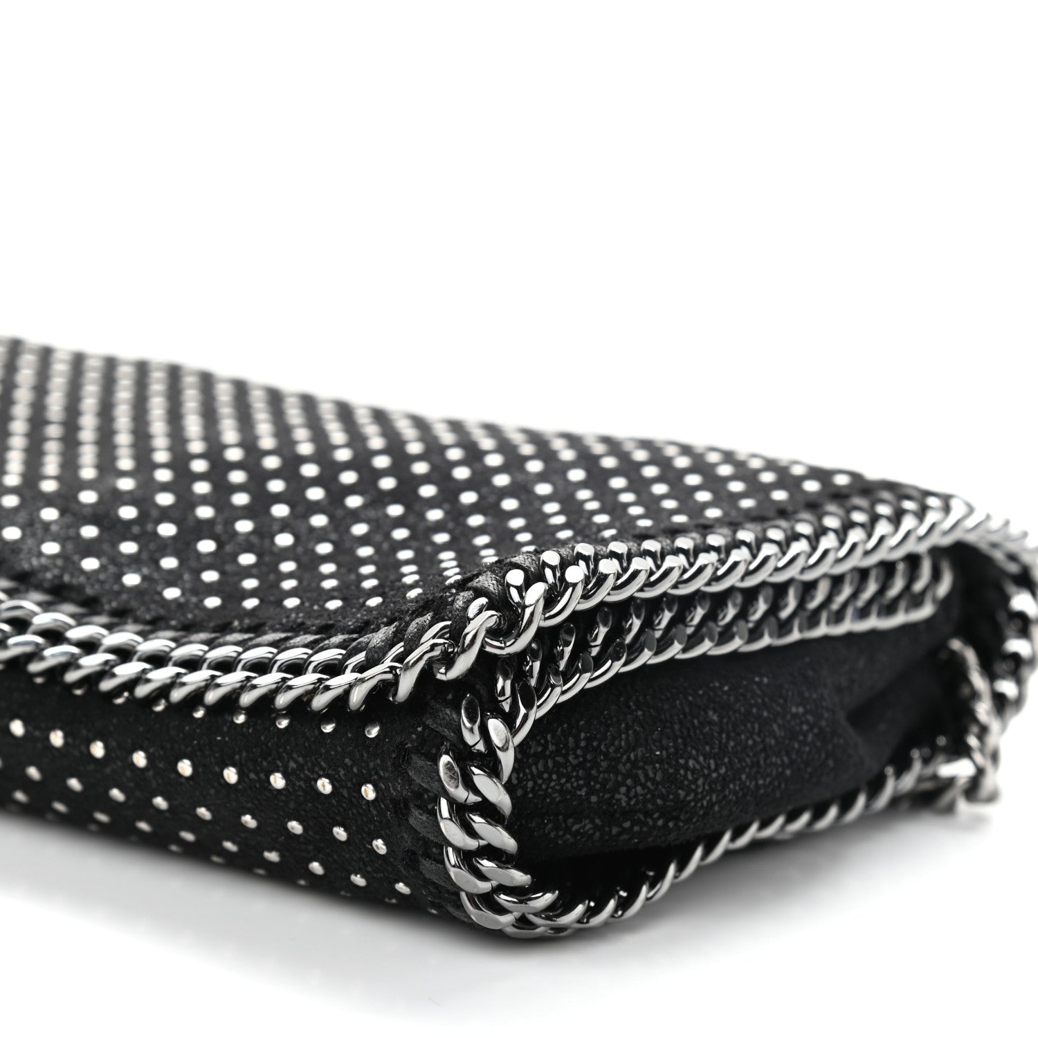 Stella McCartney Shaggy Deer Studded Falabella Crossbody Black 9 of 10