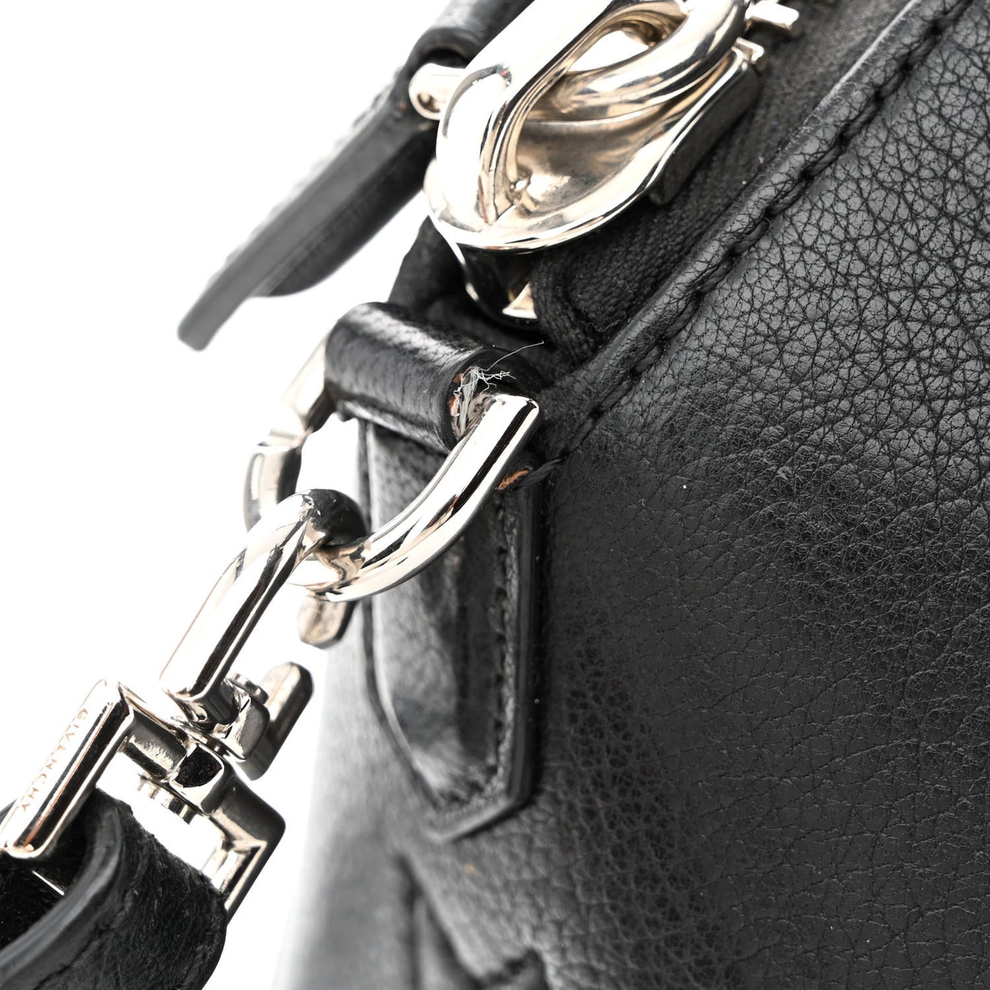 Sugar Goatskin Mini Antigona Black