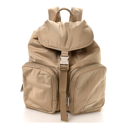 Burberry Nylon Medium Rucksack Backpack Gold Honey 1 of 11