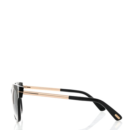 Tom Ford Acetate TracySquare Sunglasses TF436 Black 3 of 8