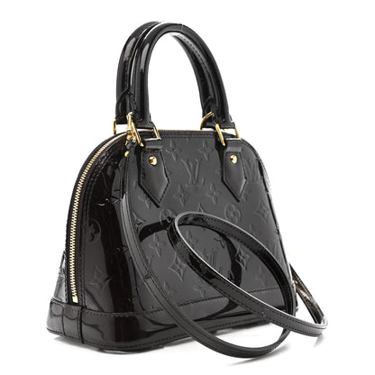 Louis Vuitton Vernis Alma BB Amarante 3 of 10