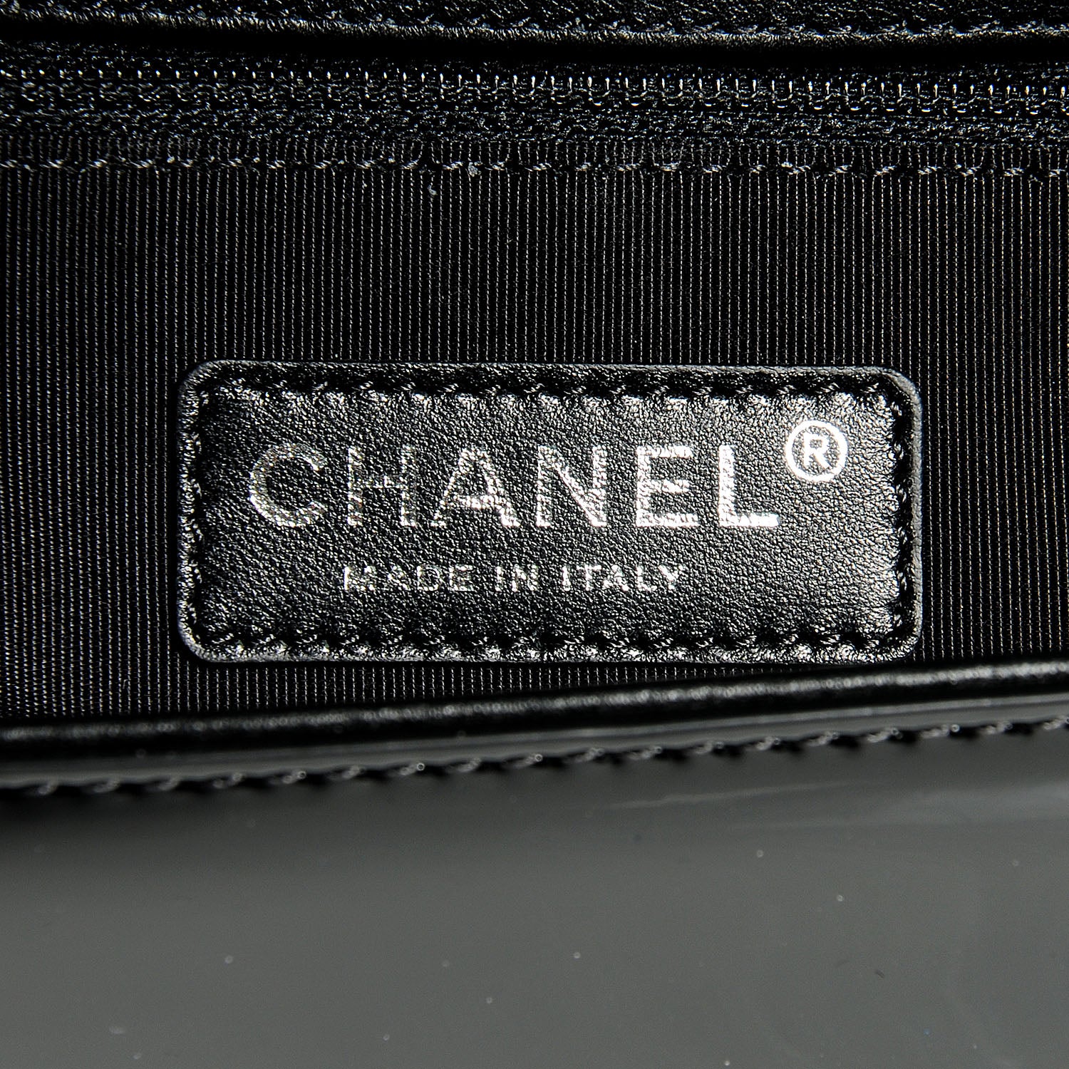 Chanel Patent Medium Boy Flap So Black 8 of 9