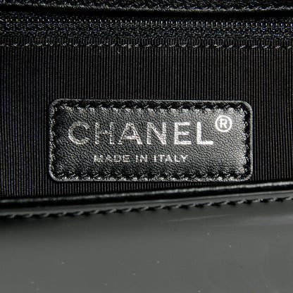 Chanel Patent Medium Boy Flap So Black 8 of 9