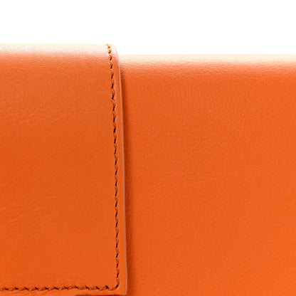 Saint Laurent Calfskin Classic Y Ligne Wallet Orange 12 of 13