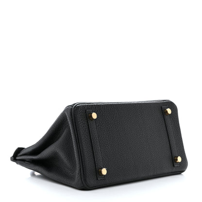 Hermes Togo Birkin 25 Black 3 of 10