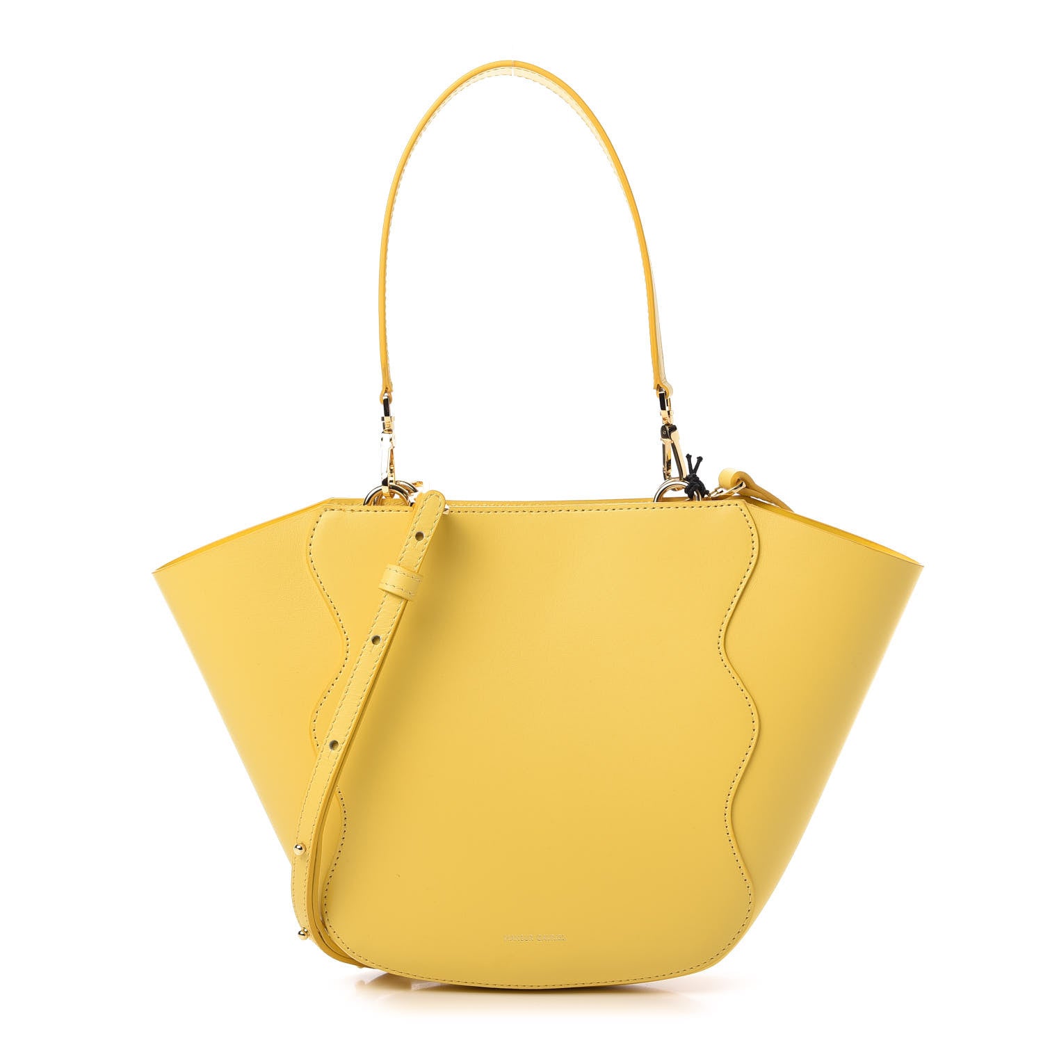 Mansur Gavriel Calfskin Mini Ocean Tote Sun 1 of 8