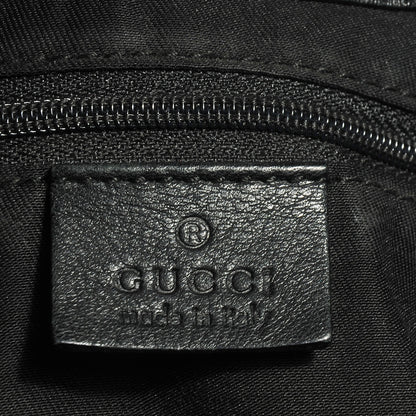 Gucci Monogram D Gold Large Shoulder Bag Black 6 of 7