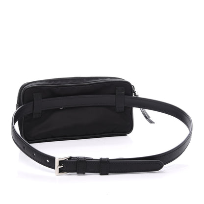 Prada Tessuto Nylon Saffiano Belt Bag Blue 2 of 9