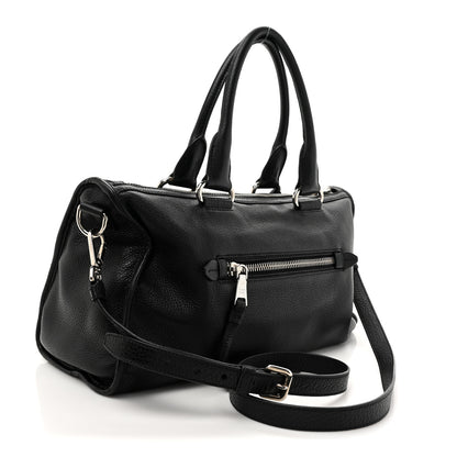 Prada Vitello Phenix Shopping Satchel Black 3 of 12