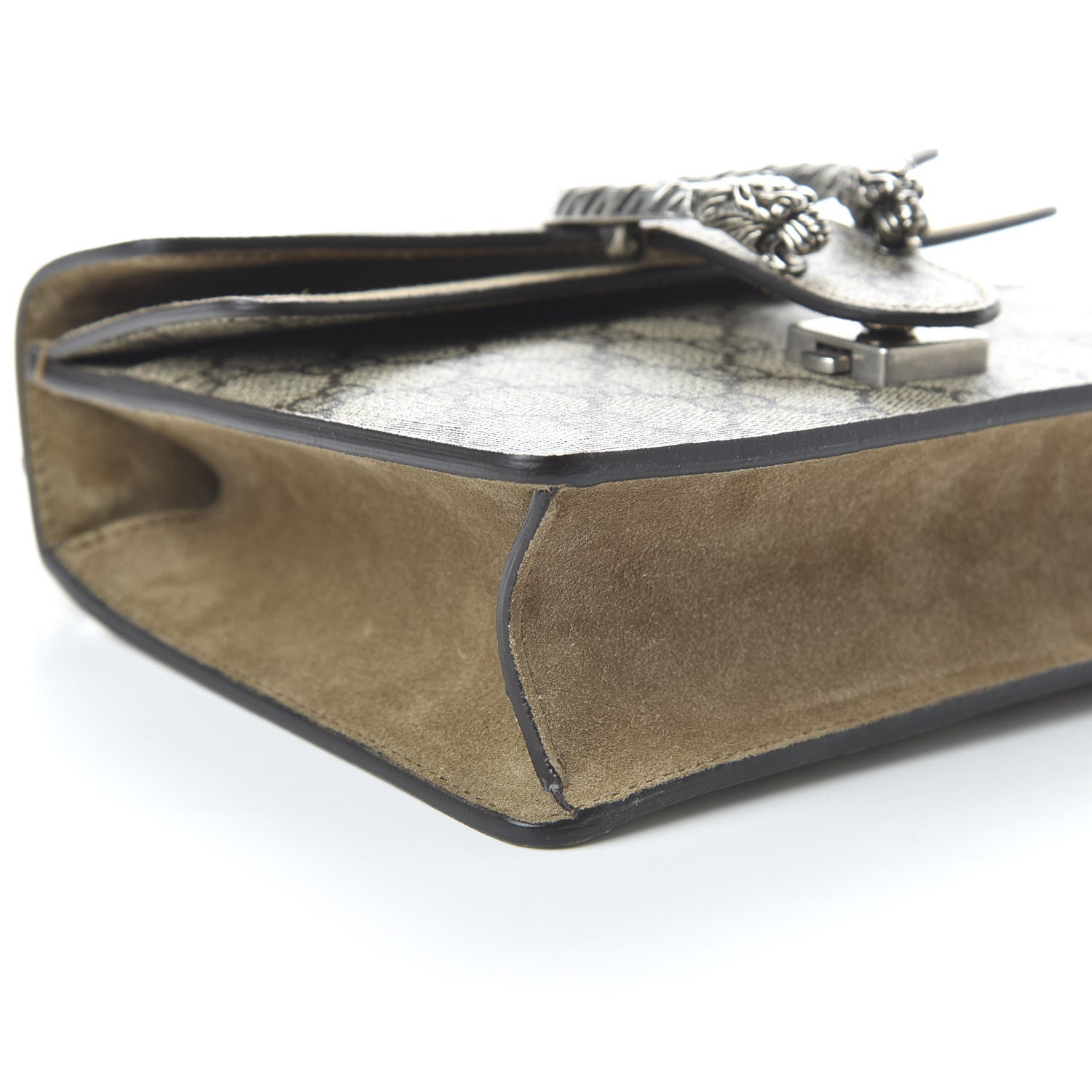 Gucci GG Supreme Monogram Mini Dionysus Shoulder Bag Taupe 6 of 10