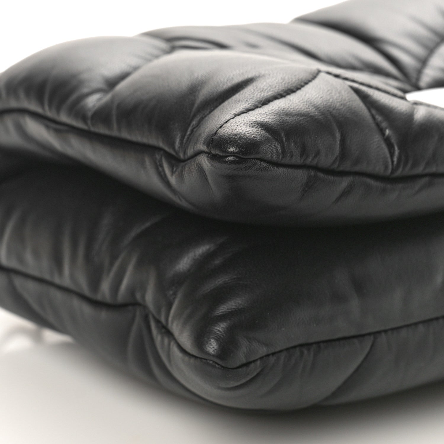 Mulberry Nappa Pillow Quilted Little Softie Bag Black 7 of 8