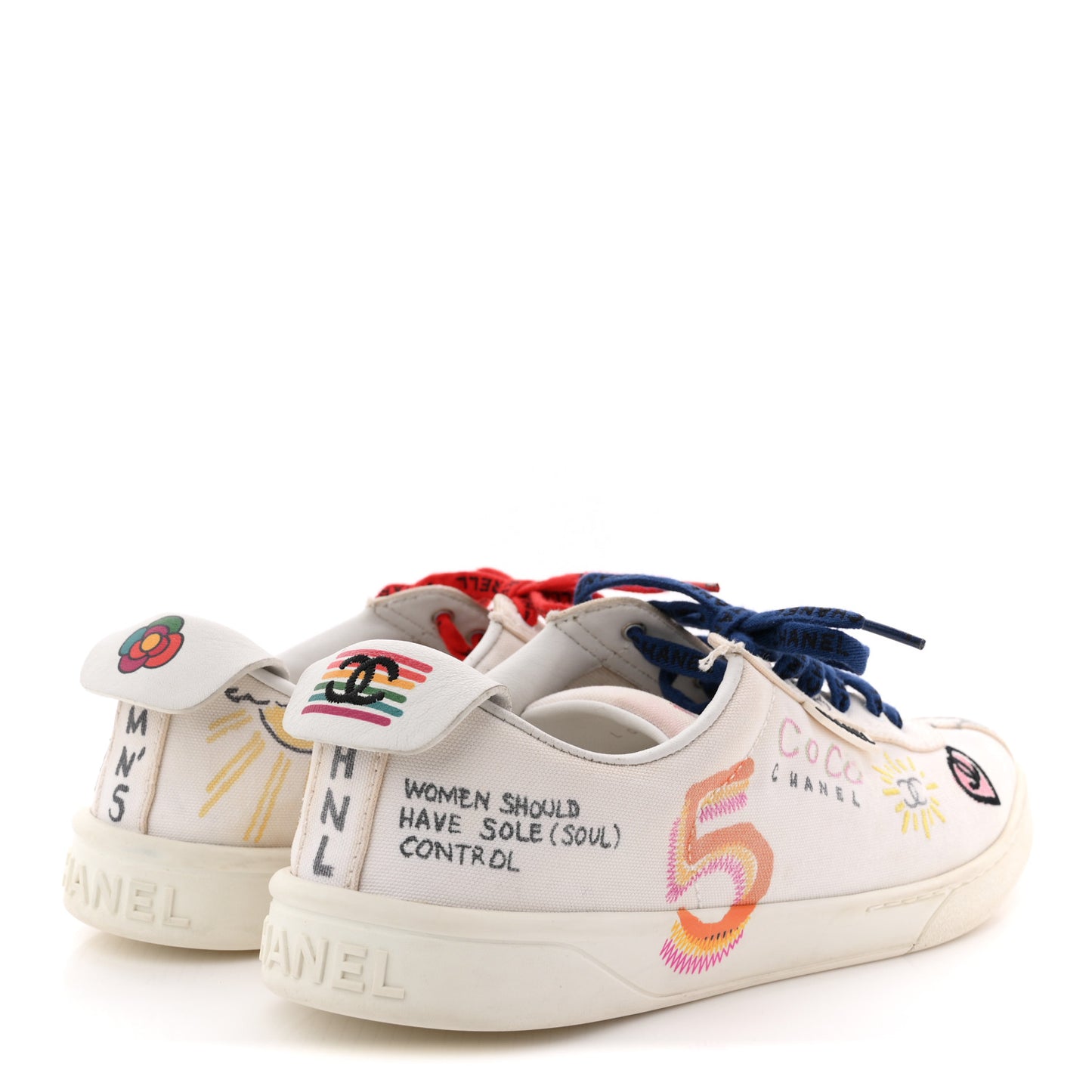 x Pharrell Williams Canvas Mens Sneakers 43 White