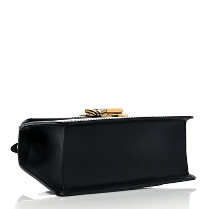 Gucci Calfskin Mini Sylvie Top Handle Bag Black 4 of 11