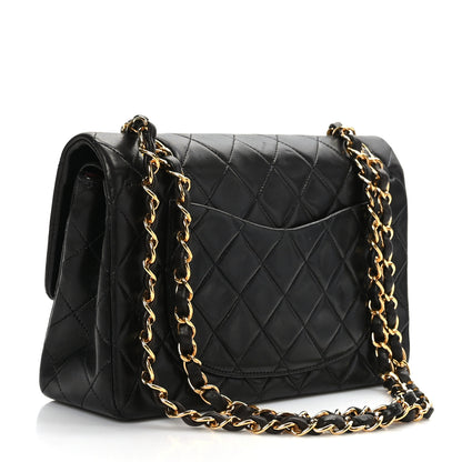 Chanel Lambskin Quilted Small Double Flap Black 2 of 8