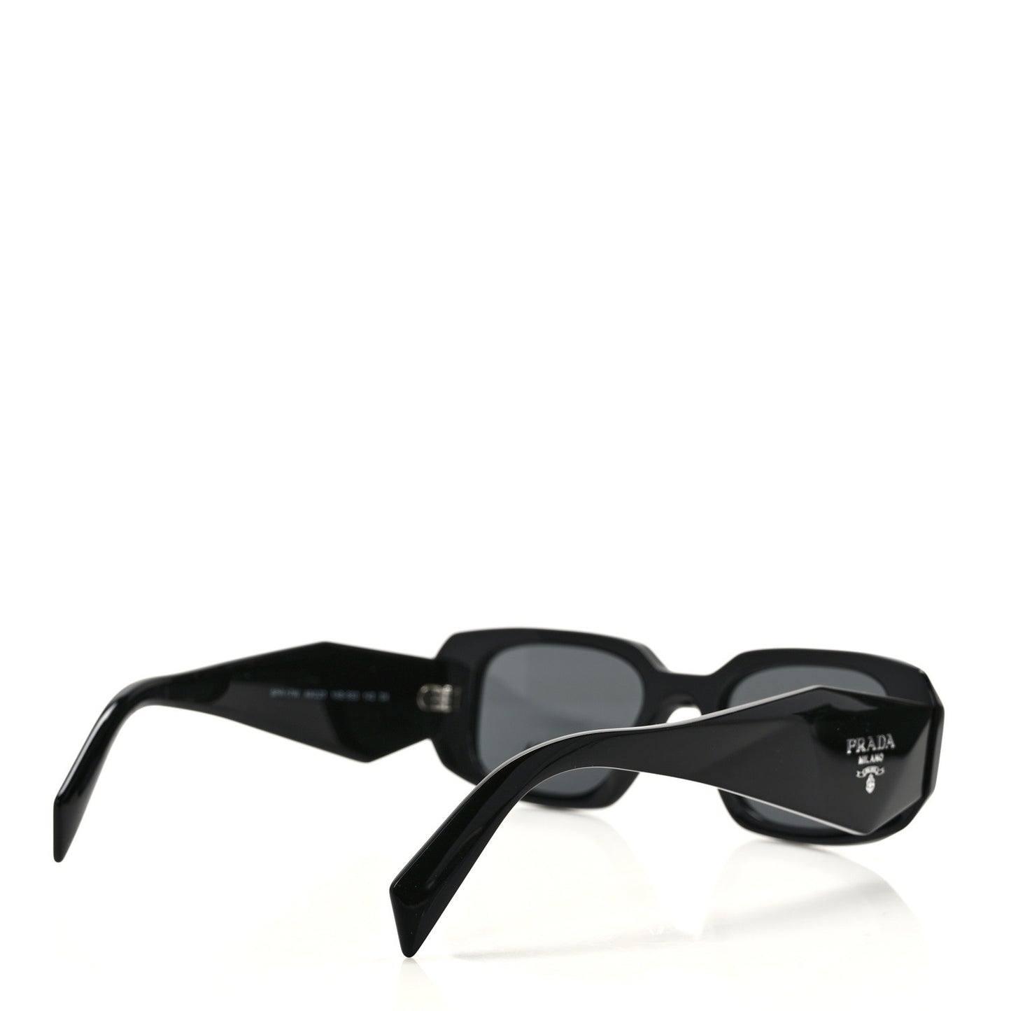 Acetate Symbole Sunglasses SPR 17W Black