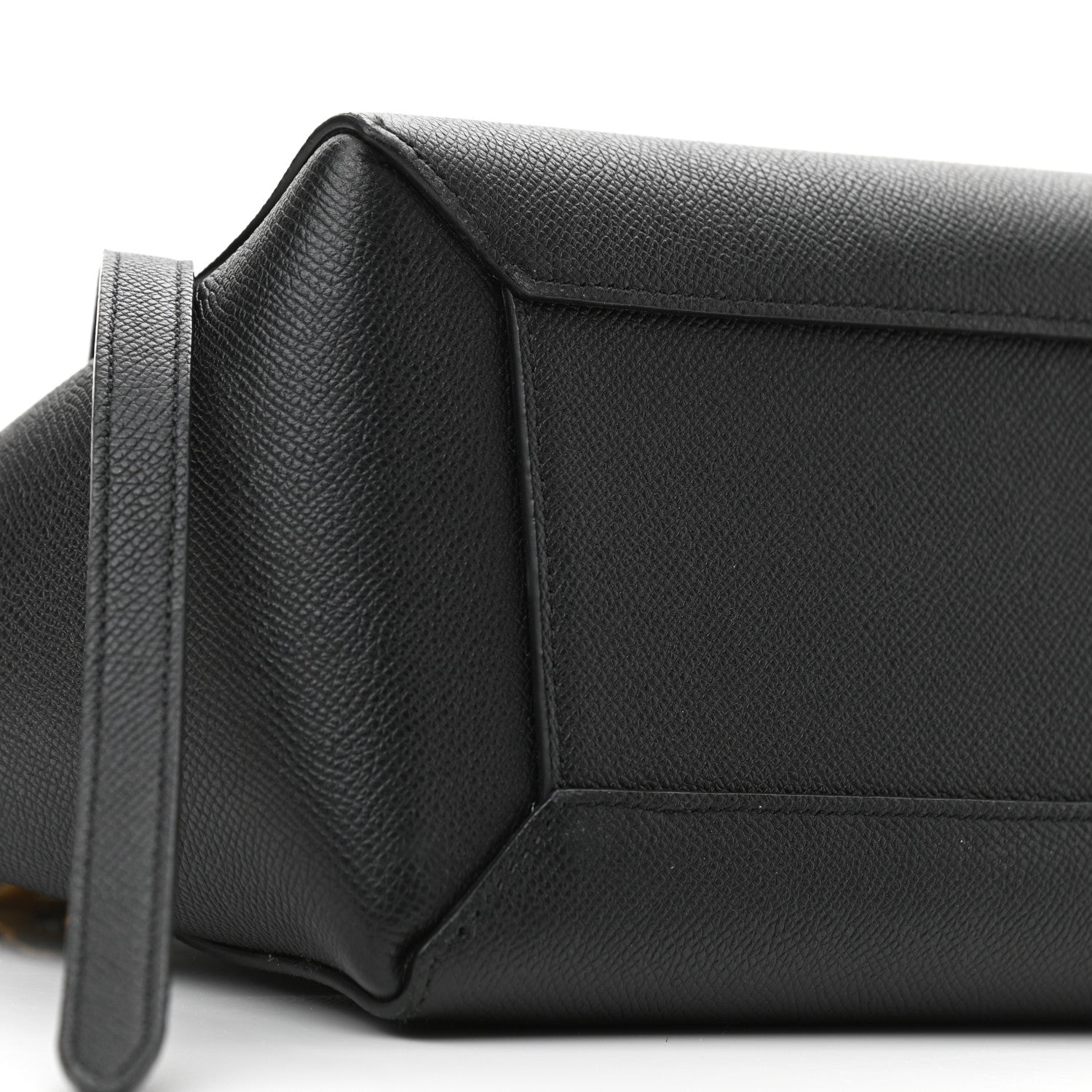 Celine Grained Calfskin Micro Belt Bag Black 8 of 10
