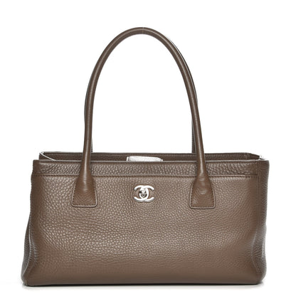 Chanel Deerskin Small Cerf Shopper Tote Brown 1 of 8