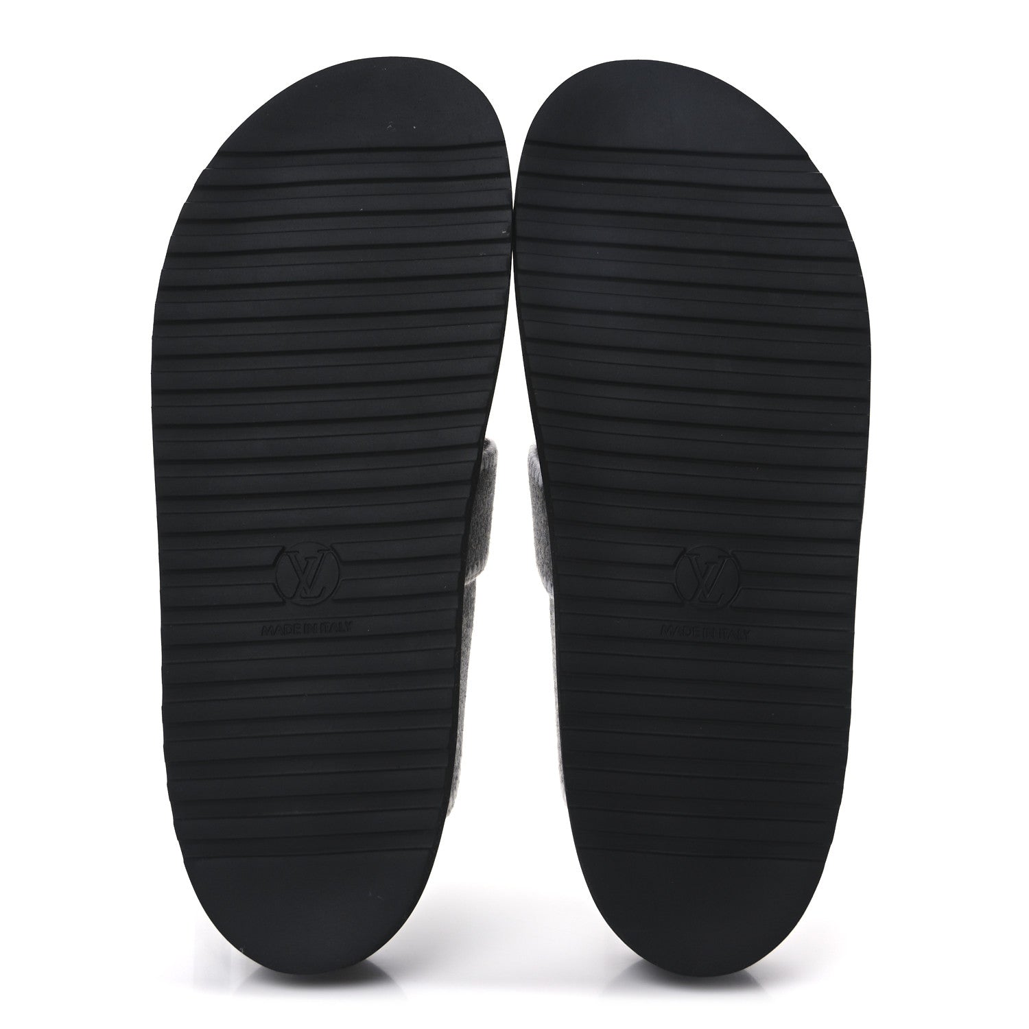 Louis Vuitton Wool Womens Cosy Flat Comfort Clog Mules 42 Anthracite Grey 6 of 9