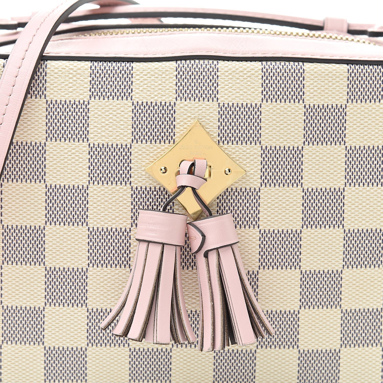 Louis Vuitton Damier Azur Saintonge Eau de Rose 8 of 12