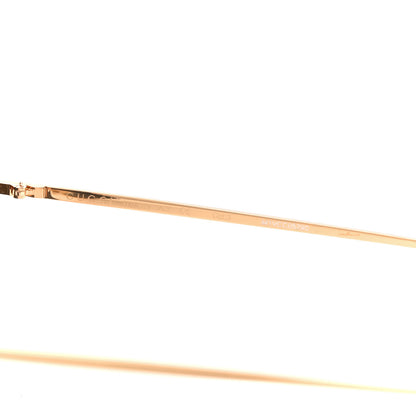 Gucci Square Frame GG0437SA Sunglasses Gold 6 of 8