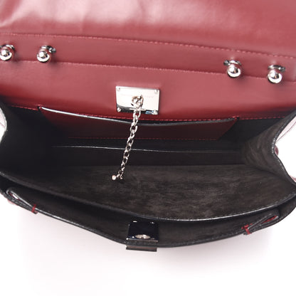 Proenza Schouler Calfskin Medium Hava Top Handle Bag Midnight Plum 5 of 9