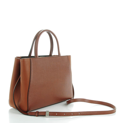 Fendi Vitello Elite Petite 2Jours Tote Orzo 3 of 7