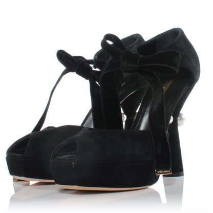 Louis Vuitton Pearl Heels Pumps 37.5 2 of 6