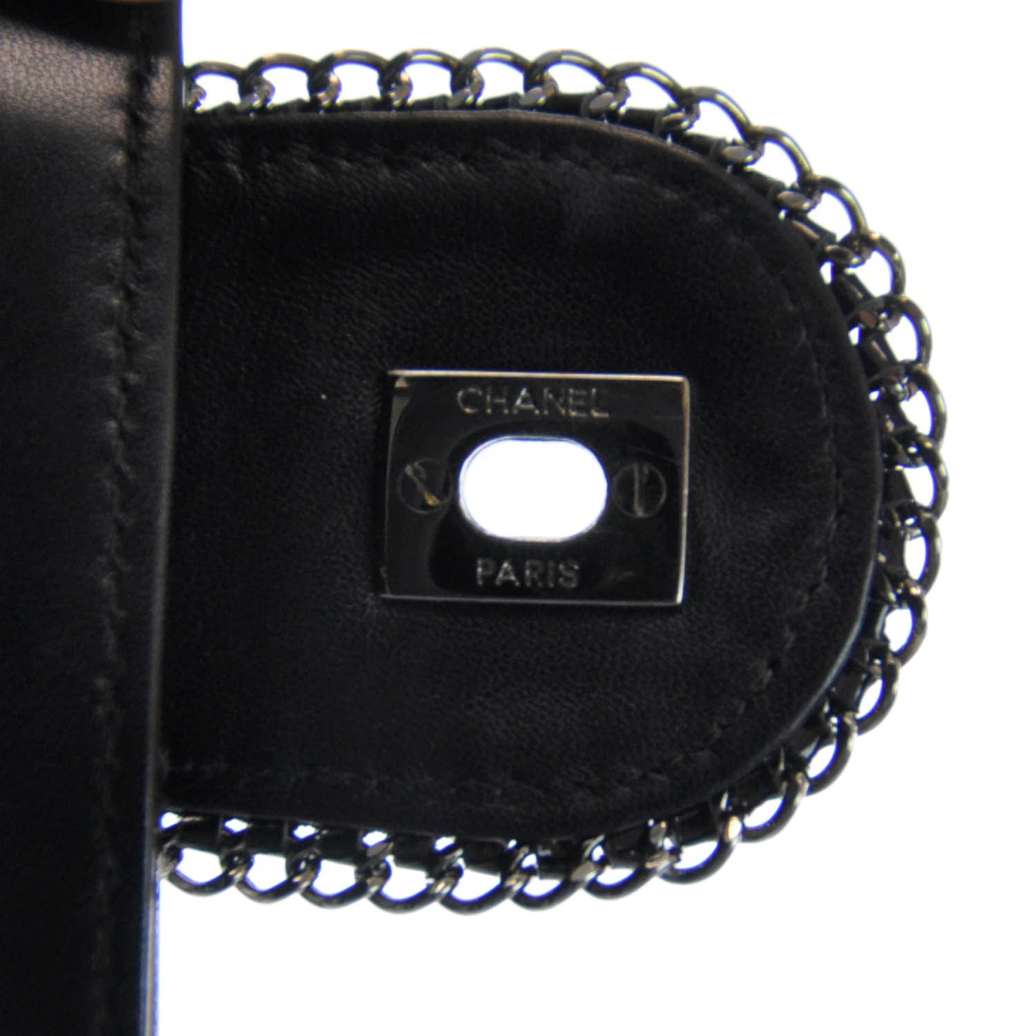 Chanel Patent Mini Madison Flap Black 6 of 9