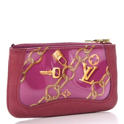 Louis Vuitton Monogram Charms Key Pouch Fuchsia 3 of 7