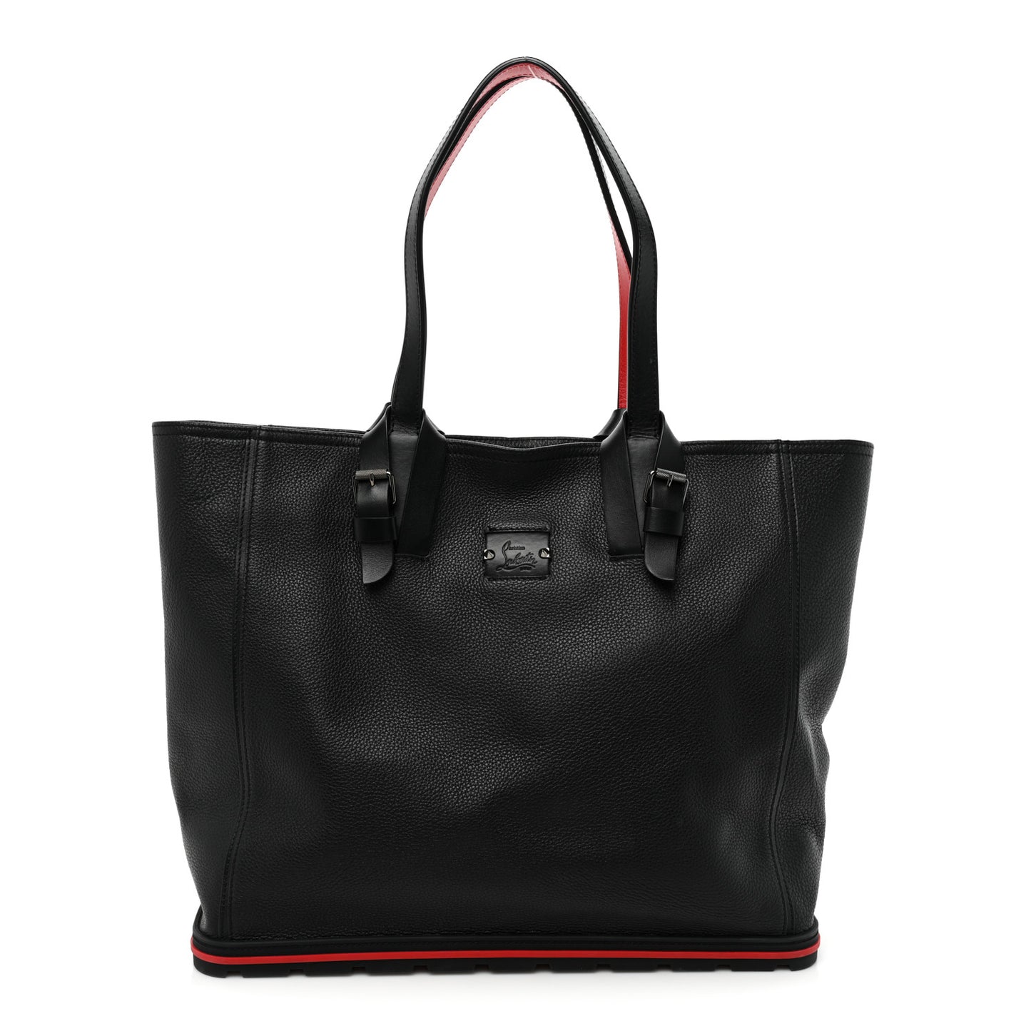 Grained Calfskin Kabiker Tote Black