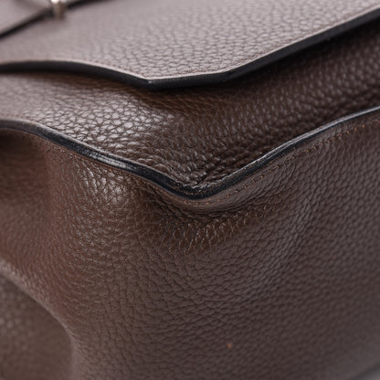 Hermes Taurillon Clemence Jypsiere 34 Chocolate 24 of 29