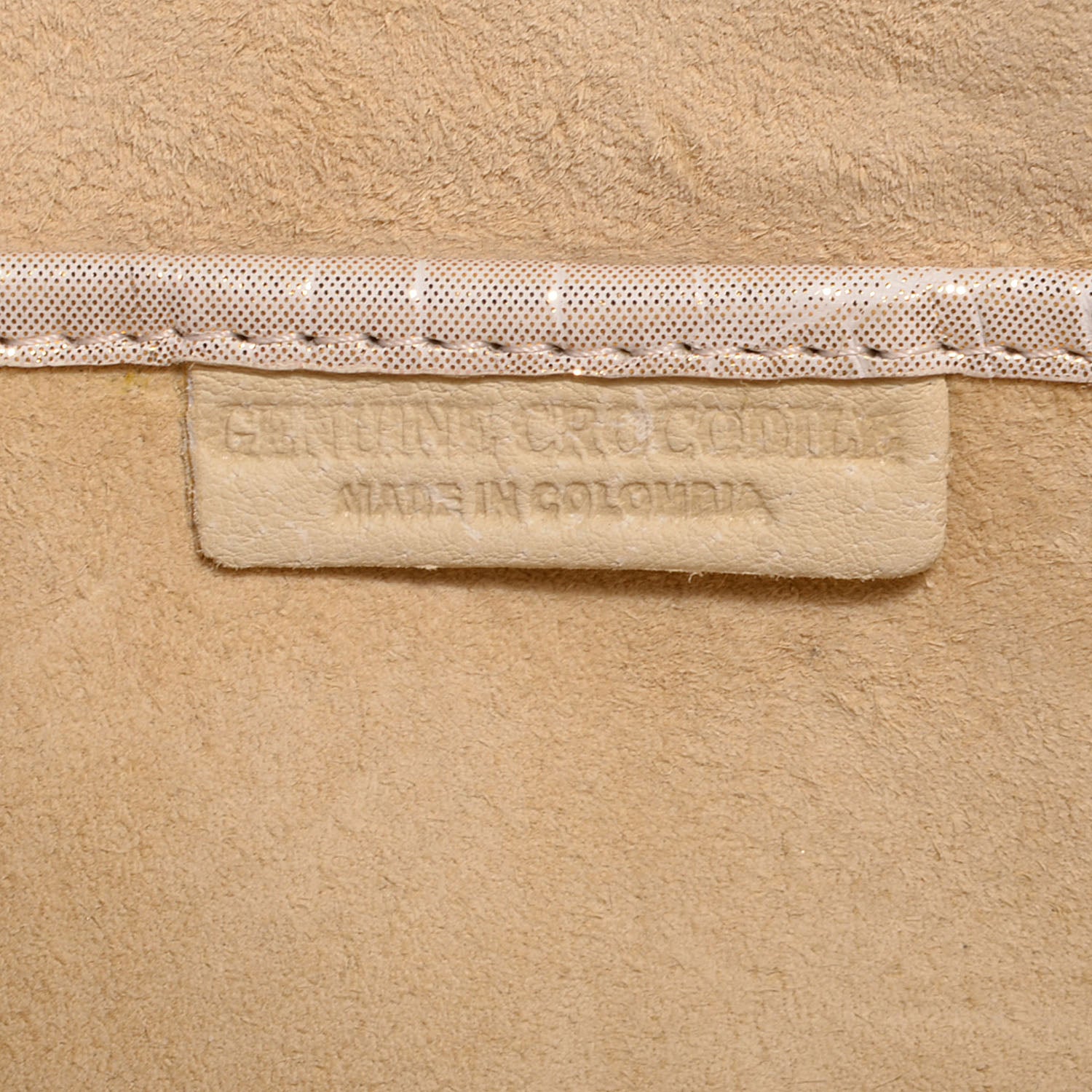 Nancy Gonzalez Crocodile Convertible Clutch Gold 7 of 7