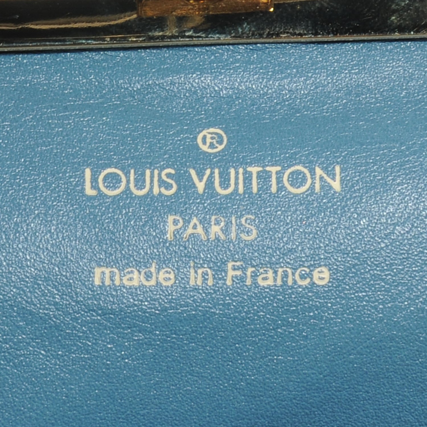 Louis Vuitton Suhali Porte-Monnaie Coin Purse Blue Blue 6 of 6