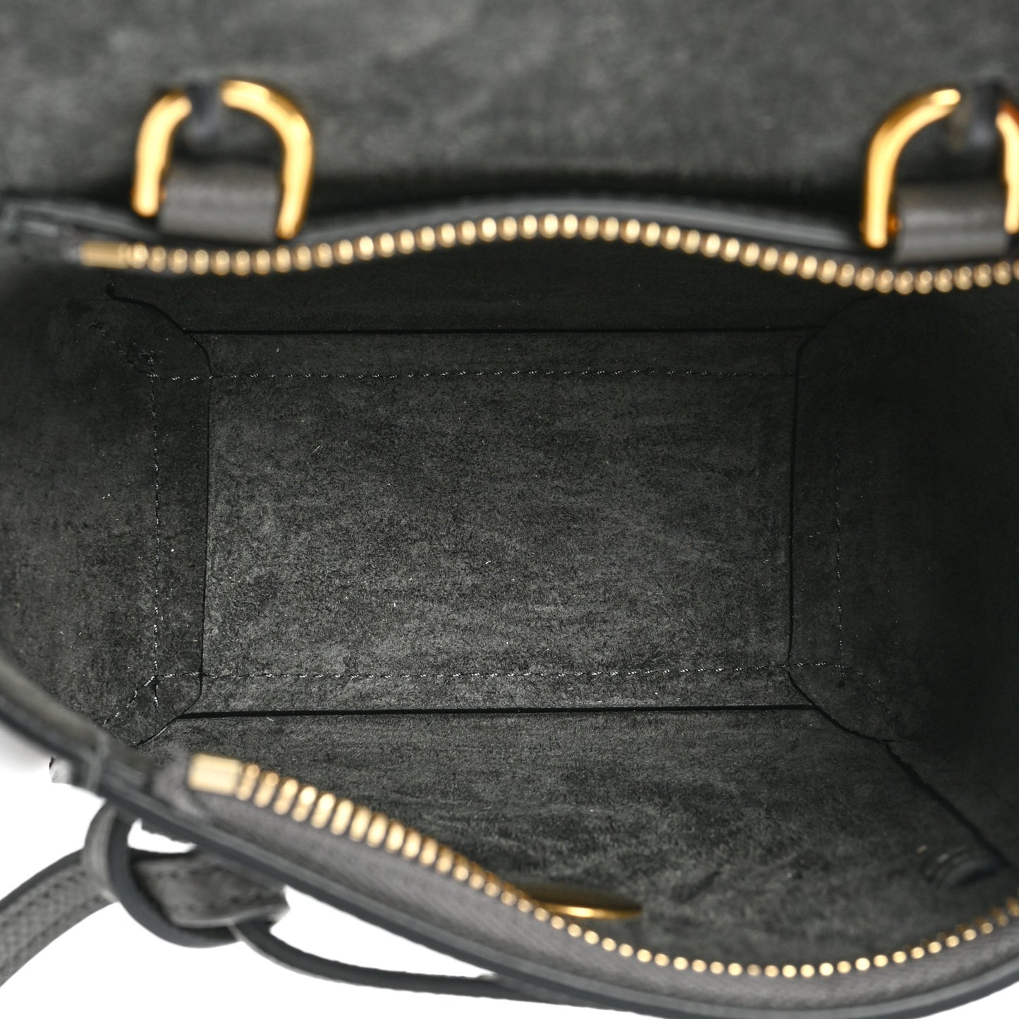 Grained Calfskin Pico Belt Bag Grey