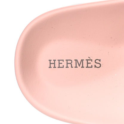 Hermes Suede Goatskin Extra Sandals 38 Rose Opaline 8 of 10