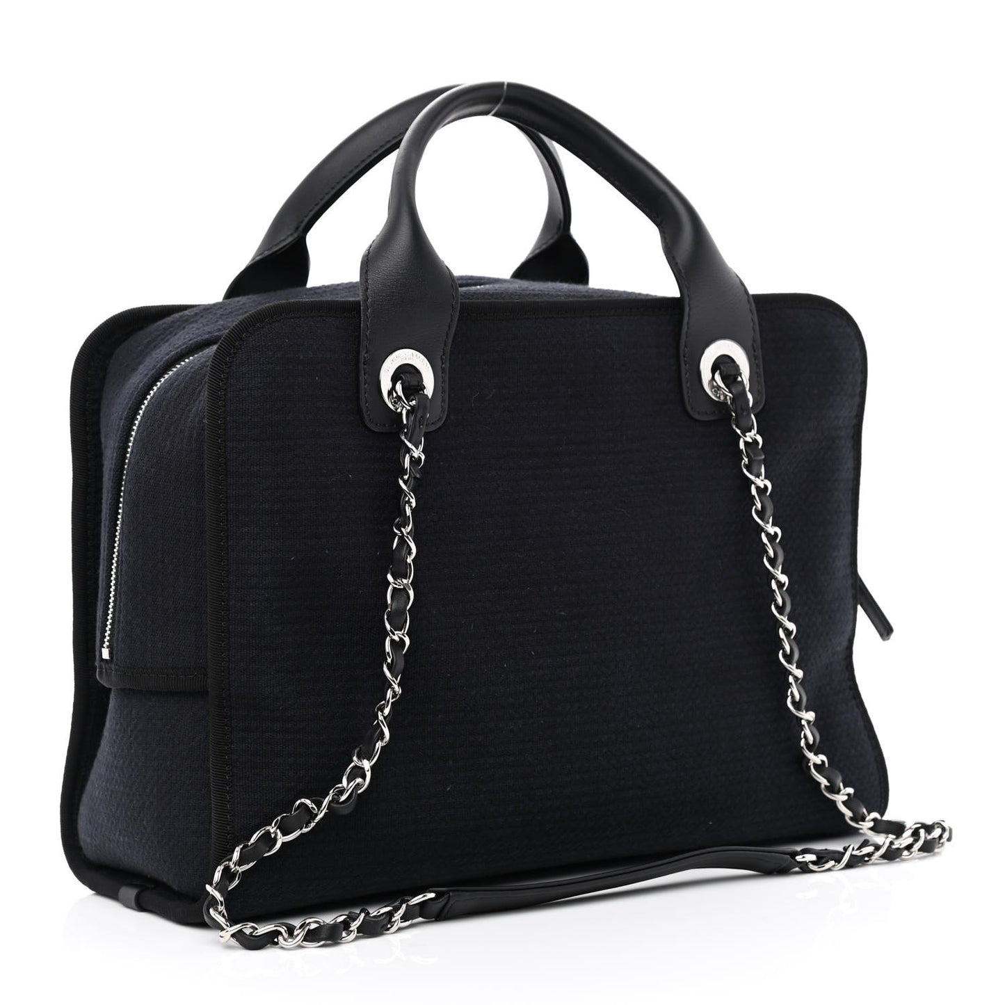 Mixed Fibers Deauville Bowling Bag Black