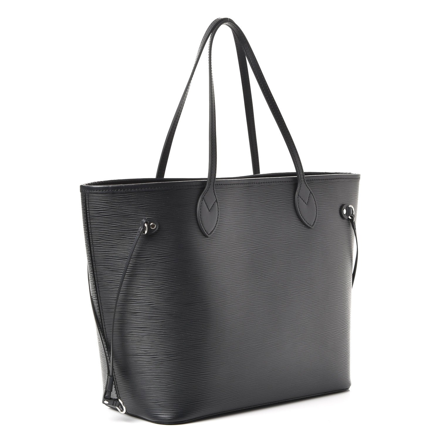 Louis Vuitton Epi Neverfull MM Black 3 of 8