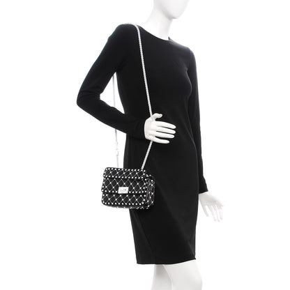 Valentino Garavani Lambskin Small Free Rockstud Spike Shoulder Bag Black 2 of 9