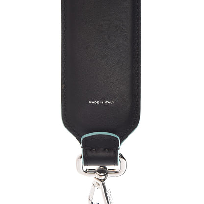 Fendi Vitello Century Fun Fair Metal Studded Mini Strap You Black Multicolor 4 of 5