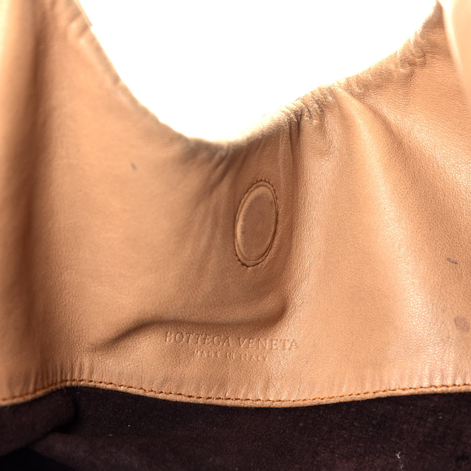 Bottega Veneta Nappa Intrecciato Medium Campana Hobo Camel 6 of 9