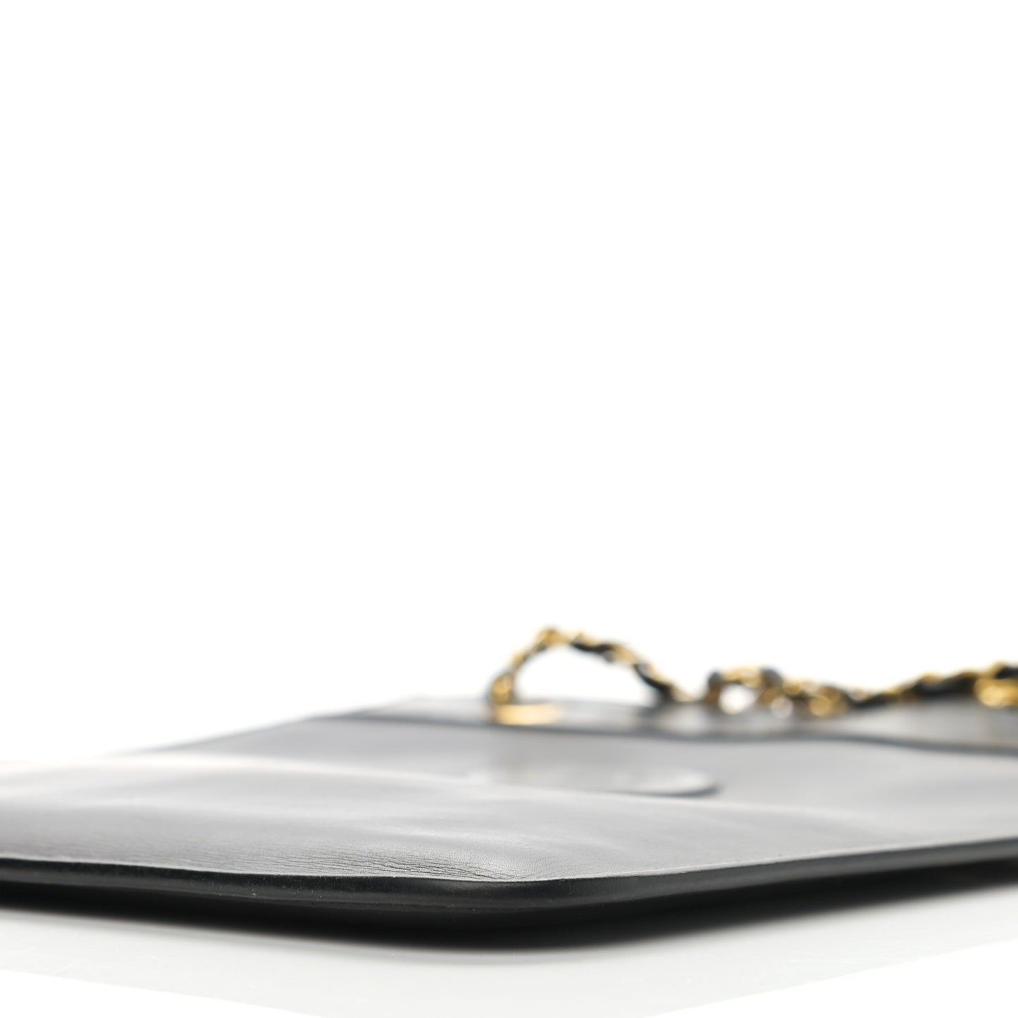 Lambskin CC Flat Tote Black