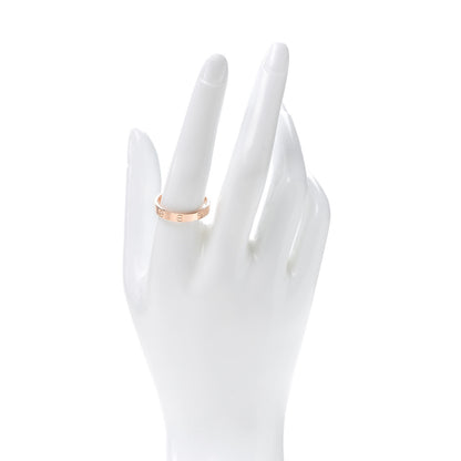 Cartier 18K Pink Gold 3.5mm LOVE Wedding Band Ring 61 9.5 2 of 4