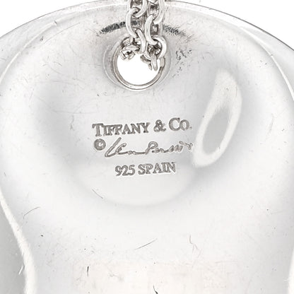 Tiffany Sterling Silver Elsa Peretti Round Disc Pendant Necklace 4 of 4
