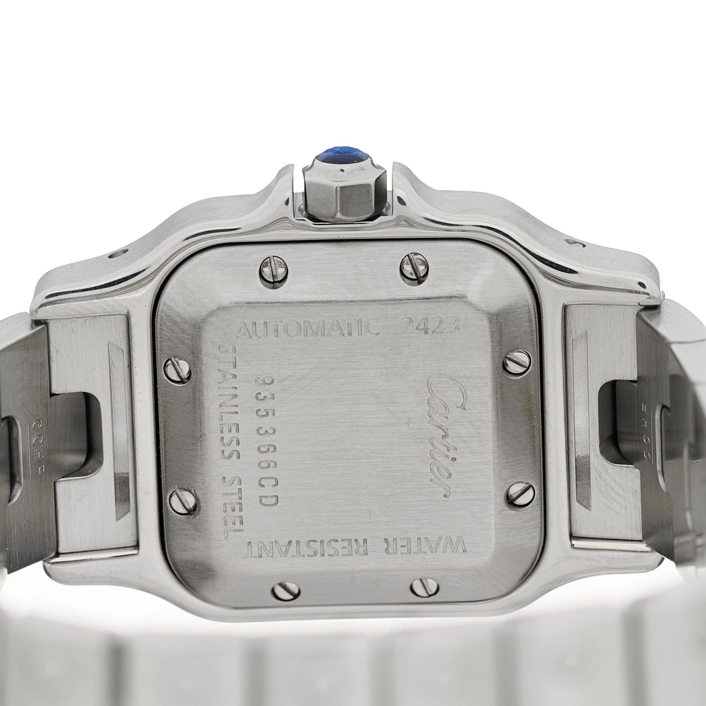 Stainless Steel 24mm Santos de Cartier Galbee Automatic Watch
