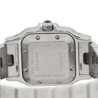Cartier Stainless Steel 24mm Santos de Cartier Galbee Automatic Watch 4 of 4