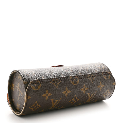 Louis Vuitton Monogram 3 Watch Travel Case 4 of 7