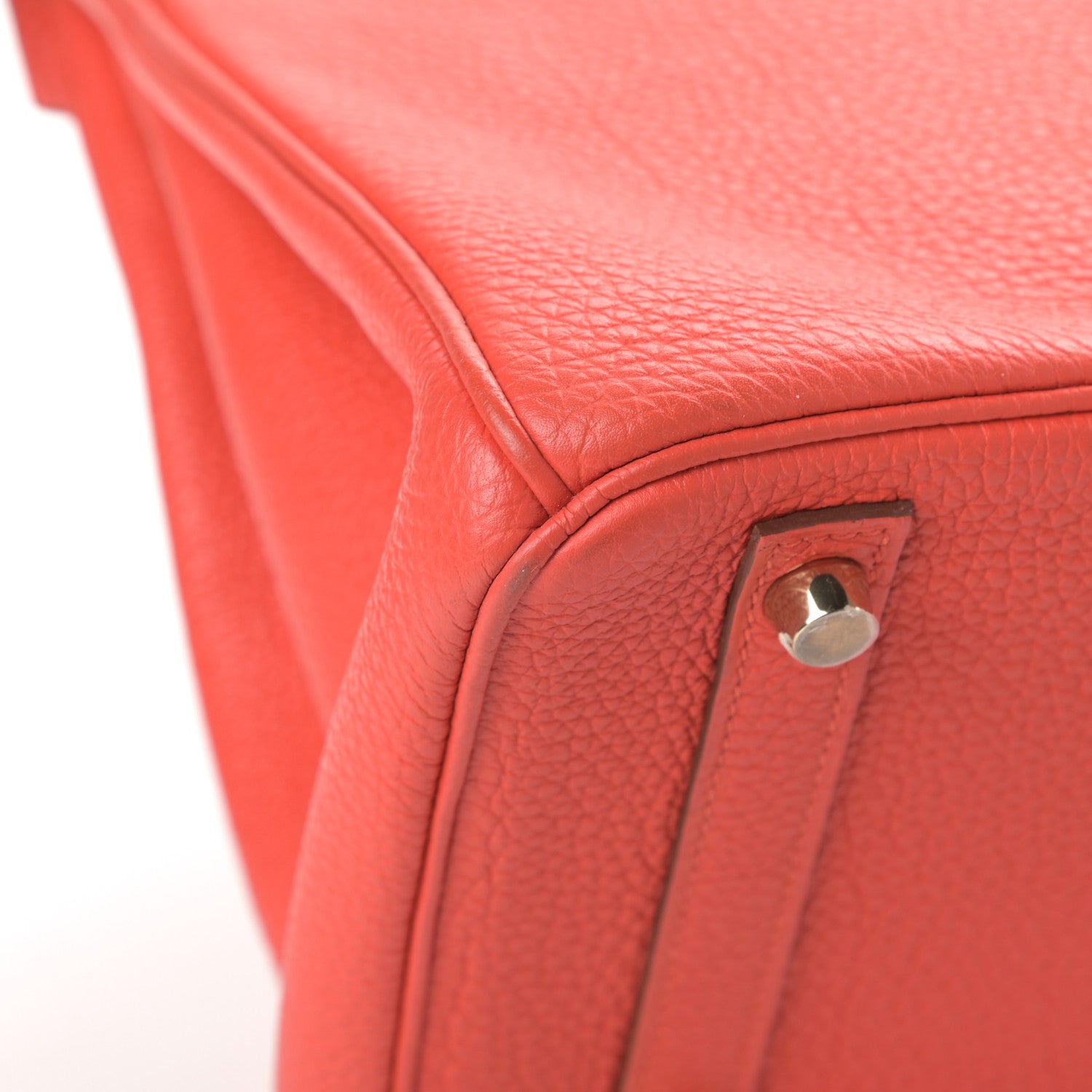 Hermes Togo Birkin 30 Capucine 12 of 14